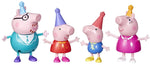 Peppa Pig Peppa's Family Party Pack 4 Φιγούρες (F9510)