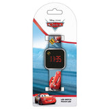 Ρολόι Χειρός LED Disney Cars (564607)