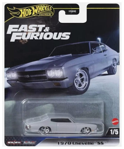 Hot Wheels Premium Αυτοκινητάκια Fast & Furious 1970 Chevelle SS (JBL94)