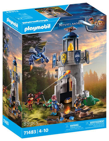 Playmobil Novelmore Πύργος Ιπποτών με δράκο και σιδηρουργό 71483 & Λαμπάδα (210204) - Fun Planet