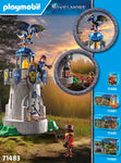 Playmobil Novelmore Πύργος Ιπποτών με δράκο και σιδηρουργό (71483) - Fun Planet