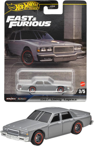 Hot Wheels Premium Αυτοκινητάκια Fast & Furious 1987 Chevy Caprice (HRT98) - Fun Planet