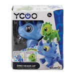 Silverlit Ycoo Dino Heads Up Ηλεκτρονικό Ρομπότ Στεγόσαυρο (7530-88592) - Fun Planet