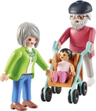 Playmobil My Life Παππούς Και Γιαγιά Με Μωρό (71613) - Fun Planet