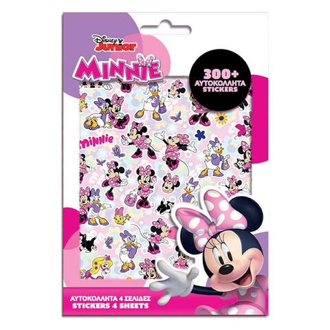 Αυτοκόλλητα Disney Minnie Μπλοκ 300 τεμάχια 14,5x21,5εκ (564542) - Fun Planet