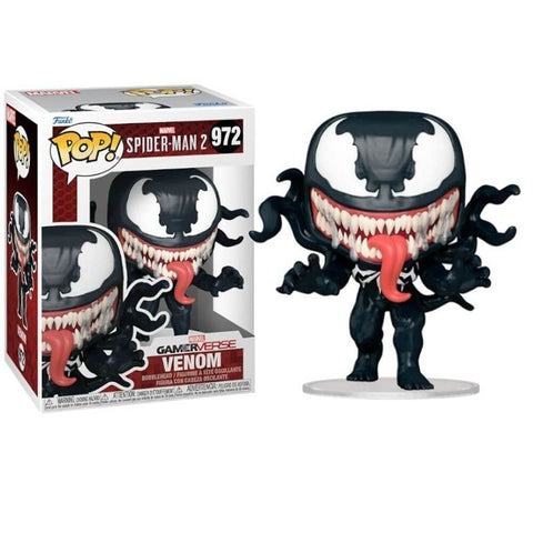 Funko Pop! Marvel Gamerverse: Spider-Man 2 - Venom #972 Bobble-Head Vinyl Figure (76110)