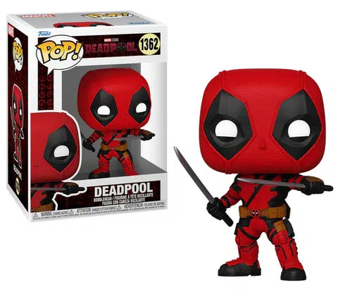 Funko Pop! Marvel: Deadpool - Deadpool #1362 Bobble-Head Vinyl Figure (79766)