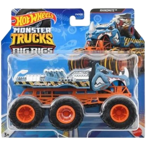 Hot Wheels Monster Trucks Big Rigs 1:64 Rhinomite (HWN91)