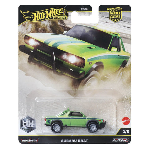 Hot Wheels Premium Car Culture Off Road Subaru Brat (JBK72)