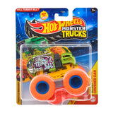 Hot Wheels Oχήματα Monster Trucks Will Trash It All (JCF04)