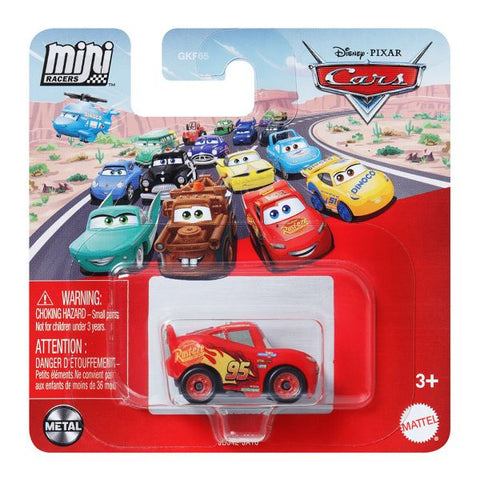 Disney Pixar Cars Metal Mini Racers Lightning McQueen (JDJ42)