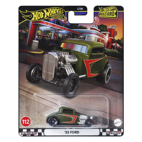 Hot Wheels Premium Boulevard Αυτοκινητάκια Συλλεκτικά '32 Ford (JFM94)