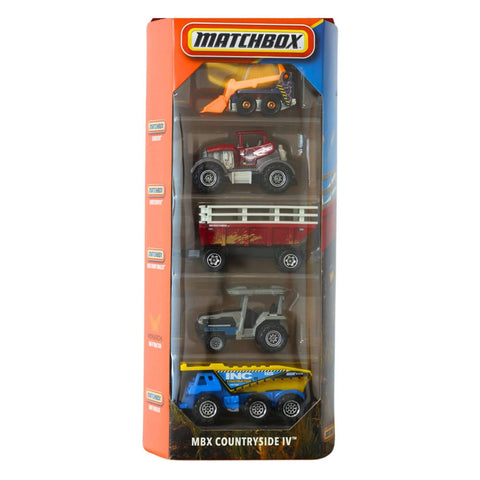 Matchbox Aυτοκινητάκια Σετ των 5 MBX Countryside IV (JBX38)