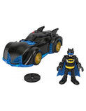 Imaginext DC Super Friends Batman Οχήματα Shake and Spin Batmobile (HRP08) - Fun Planet