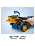 Imaginext DC Super Friends Batman Οχήματα Shake and Spin Batmobile (HRP08) - Fun Planet