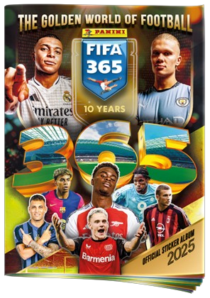 Panini FIFA 365 2025 Stickers Αυτοκόλλητα Album (PA.AL.FI.125)