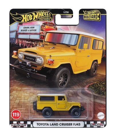 Hot Wheels Premium Boulevard Αυτοκινητάκι Συλλεκτικό Toyota Land Cruiser FJ43 (JBL25)