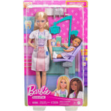 Barbie Σετ Επάγγέλμα Οδοντίατρος Ξανθιά με Παιδάκι (JCR74)