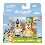 Bluey Φιγούρες Σετ 2 Pack Animal Costumes Bluey & Bingo (17649)