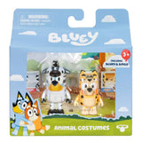 Bluey Φιγούρες Σετ 2 Pack Animal Costumes Bluey & Bingo (17649)