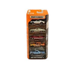 Matchbox Aυτοκινητάκια Σετ των 5 MBX Road Cruisers II (JBX35)