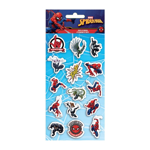 Αυτοκόλλητα Marvel Spider-Man Puffy 10x22εκ (508437) - Fun Planet