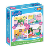 Puzzle 4σε1 12/15/20/24 τεμάχια Peppa Pig (482782) - Fun Planet