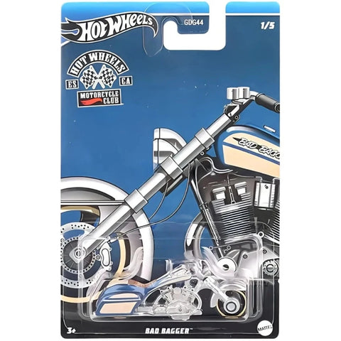 Hot Wheels Motorcycle Club Μοτοσικλέτα Bad Bagger (HRR90) - Fun Planet