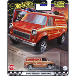 Hot Wheels Premium Boulevard Αυτοκινητάκια Συλλεκτικά Ford Transit Supervan (HRT76) - Fun Planet