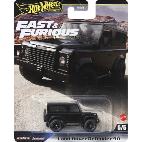 Hot Wheels Premium Αυτοκινητάκια Fast & Furious Land Rover Defender 90 (HYP74) - Fun Planet