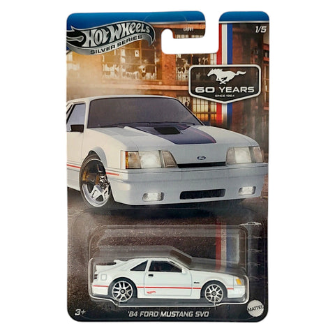 Hot Wheels Αυτοκινητάκια Silver Series Mustang 60 Years '84 Ford Mustang SVO (JBY50)