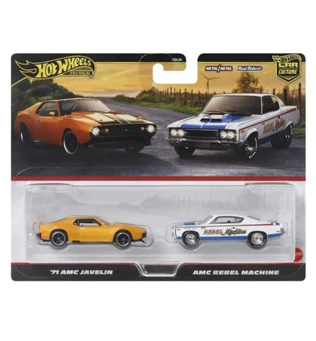 Hot Wheels Premium Set of 2 Cars Volkswagen Jetta MK3 &amp; Volkswagen ID R (HRR83)