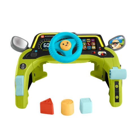 Fisher Price Παίζω & Μαθαίνω Sit & Steer Driver Εκπαιδευτικό Αυτοκινητάκι (HYR91) - Fun Planet