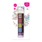 LUKKY Eye Shadow Gel Σκιές Ματιών με Γκλίτερ Μωβ-Μπλε-Ανοιχτό Πράσινο-Ροζ-Ασημί (T15392/LUK02000) - Fun Planet