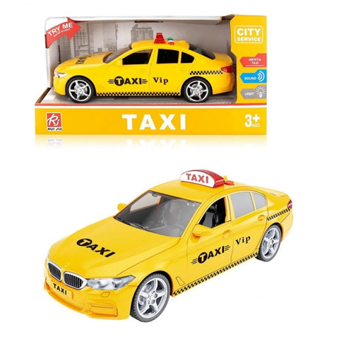 Taxi Car Friction με Ήχους & Φώτα (RJ3371) - Fun Planet