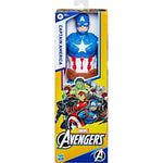 Λαμπάδα Avengers Movie Titan Hero Power Fx Captain America Figure (E7877) - Fun Planet