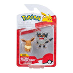 Pokemon Φιγούρες Μάχης Σετ Pack Eevee & Perrserker Wave 18 (PKW3577) - Fun Planet