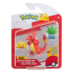 Pokemon Φιγούρές Μάχης Σετ 3 Charmeleon, Joltik, Oddish Wave 21 (PKW3894) - Fun Planet