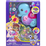 Polly Pocket Mίνι - Τρέντι Τσαντάκι Daddy & Me Seahorse Purse (HWP03)