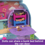 Polly Pocket Mini Ο Κόσμος Της Polly Σετάκια Seaside Puppy Ride (HRD36) - Fun Planet