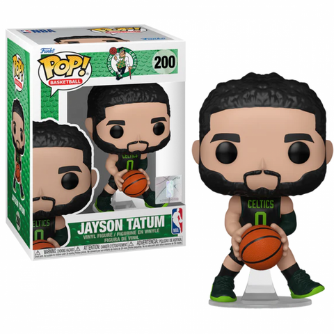 Funko Pop! Basketball: NBA Boston Celtics - Jayson Tatum City Edition 24-25 #200 Vinyl Figure (83843)