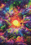 Clementoni Παζλ High Quality Collection Psychedelic Jungle Sunrise 500 τμχ - Compact Box (1220-35530)