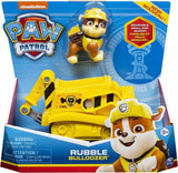 Paw Patrol - Rubble Bulldozer Vehicle with Pup (20114323) - Fun Planet