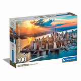 Clementoni Παζλ High Quality Collection New York 500 τμχ - Compact Box (1220-35543)