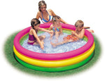 Intex Πισίνα 3-Ring Baby Pool 114x25cm με Φουσκωτό Πάτο (57412NP) - Fun Planet