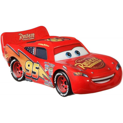 Disney Cars Αυτοκινητάκια Lightning McQueen with Rusteze Sign (GCC81) - Fun Planet