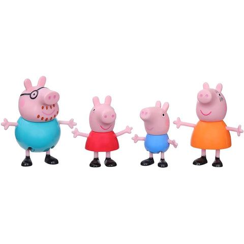 Peppa Pig Peppa's Family Pack 4 Φιγούρες (F2190) - Fun Planet